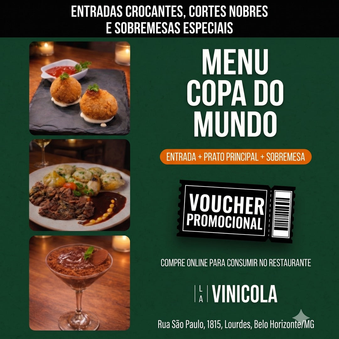Menu Especial - Copa do Mundo