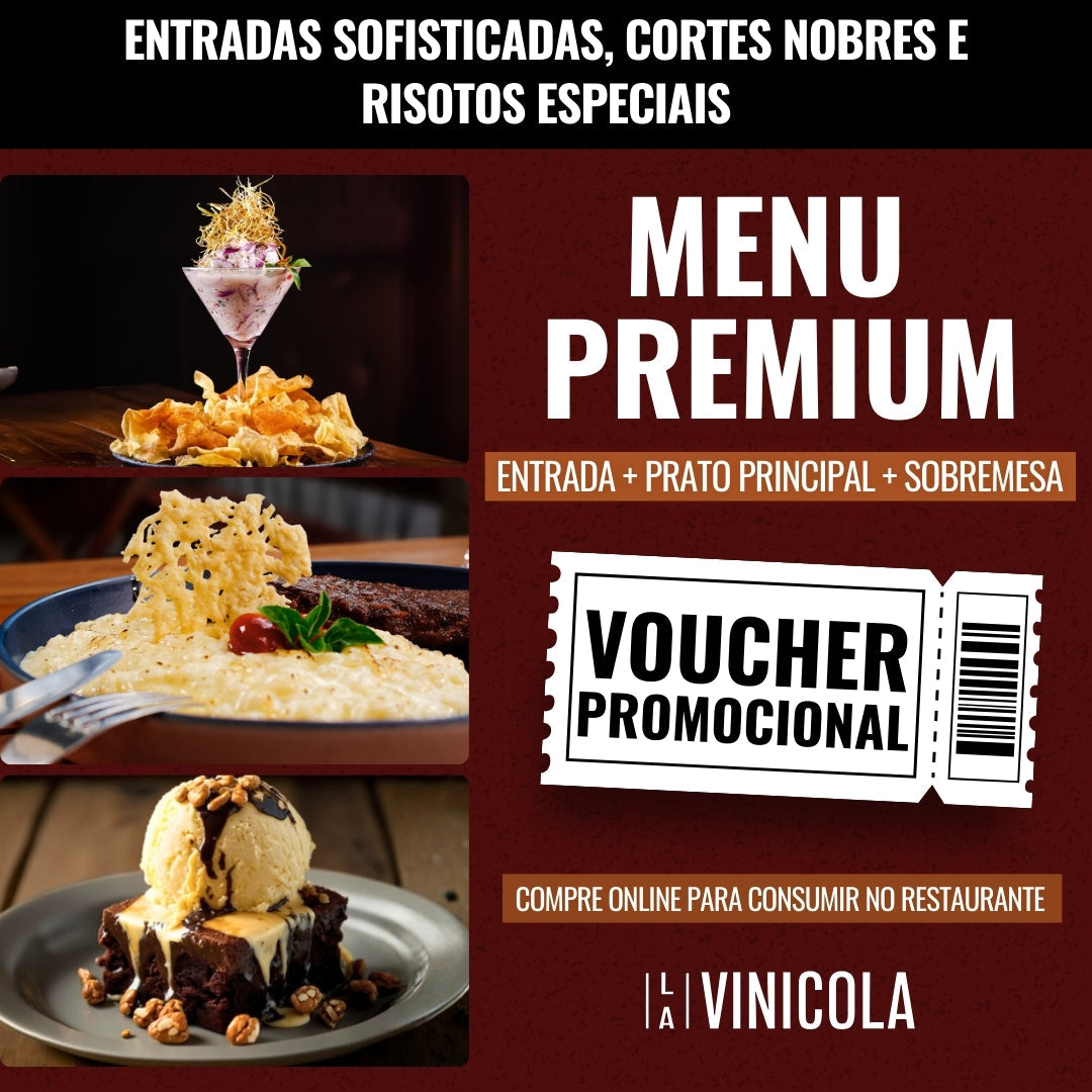Menu Premium - La Vinicola